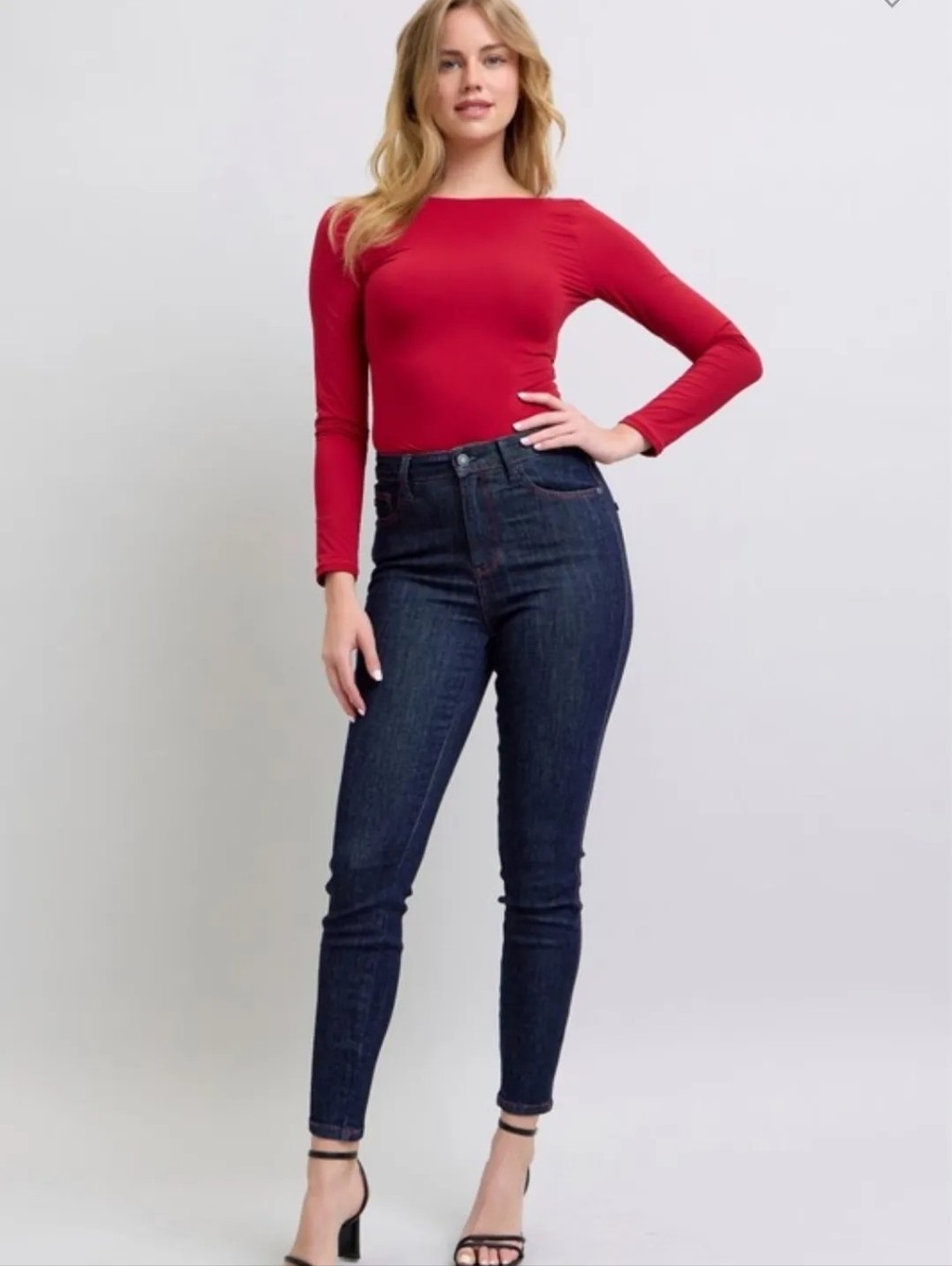 Judy Blue Cross My Heart High-Rise Women's Skinny Jeans